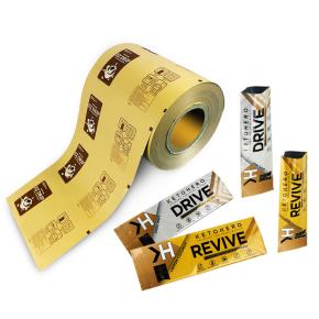 Coffee satchet packaging film roll